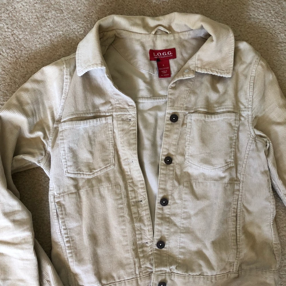 Khaki corduroy jacket
